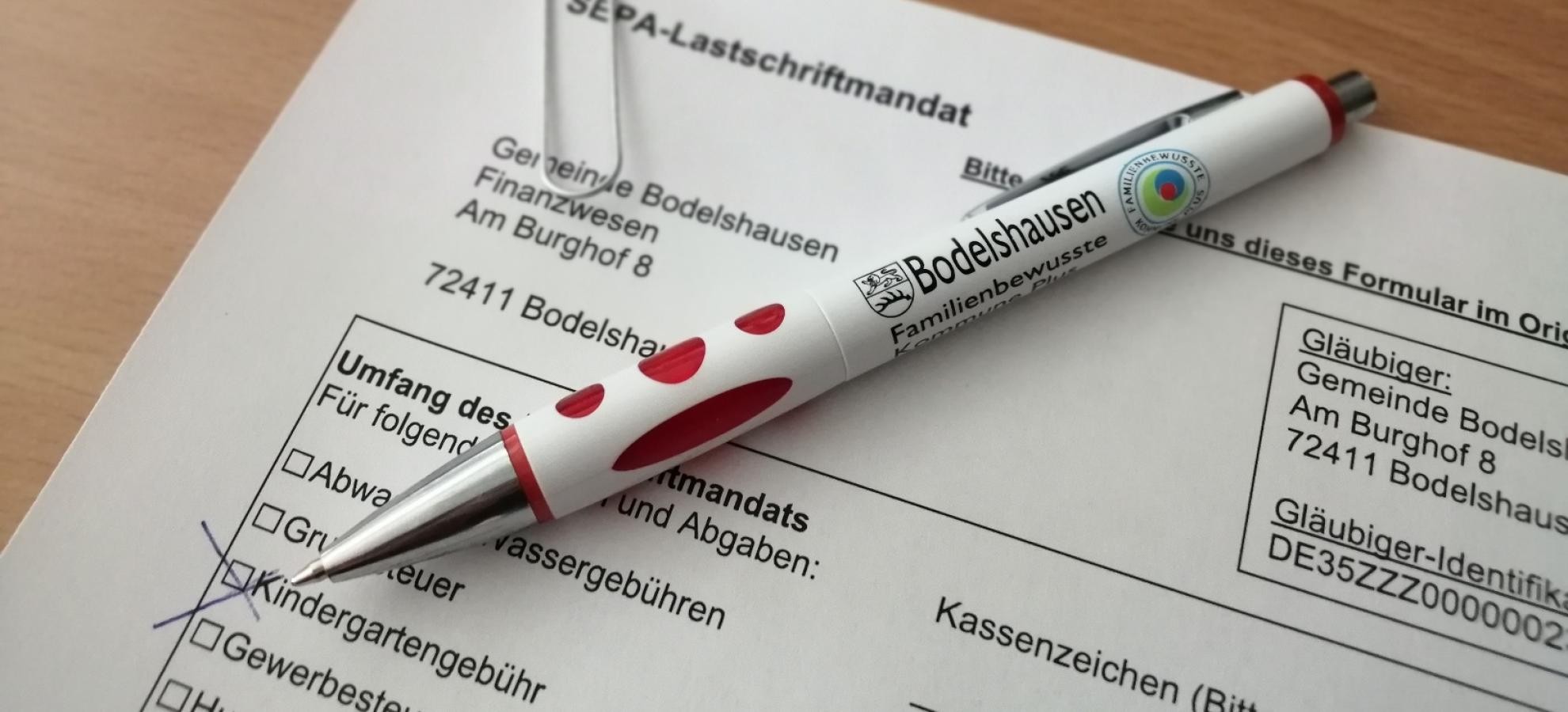 Stift und Formular Stift und Formular