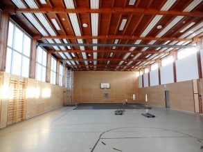 Schulturnhalle, neu saniert Schulturnhalle, neu saniert